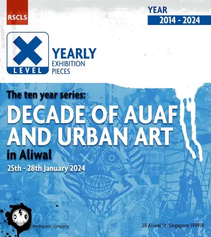 10 Year Retrospective Exhibition Aliwal Urban Art Festival