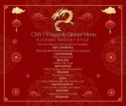 Lin Chamber of Commerce Singapore's CNY 2024 Prosperity Dinner
