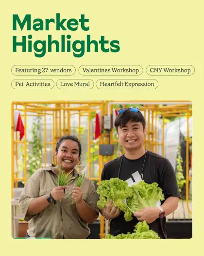 Farmers' Market: Petal & Paw Edition Singapore