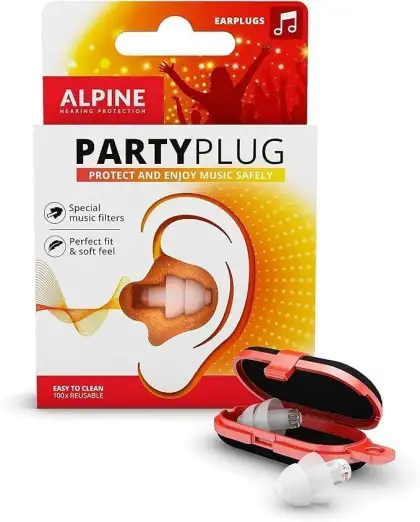 Alpine PartyPlug Concert Ear Plugs (S$24.61)