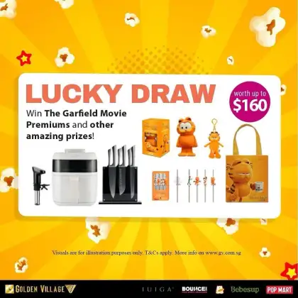 GV 'The Garfield Movie' Screening Lucky Draw Prizes