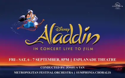 Disney's Aladdin in Concert Poster