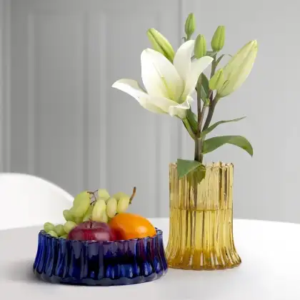 IKEA Singapore's AROMATISK Collection, Serving Bowl in Blue