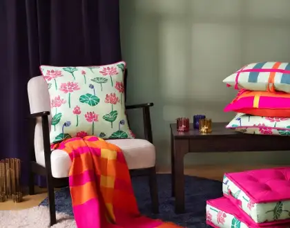IKEA Singapore's AROMATISK Throw and Cushion Cover