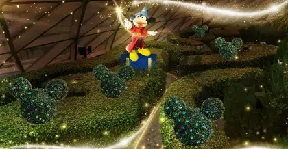 Hedge Maze at The Gift of Disney Cruise Line at Jewel