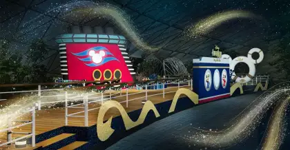 Petal Garden at The Gift of Disney Cruise Line at Jewel