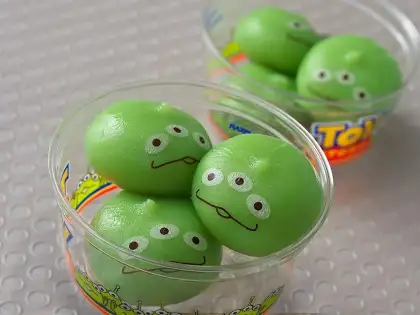 Alien Mochi Dumplings