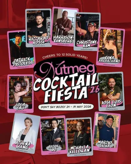 Nutmeg Cocktail Fiesta 2026 poster