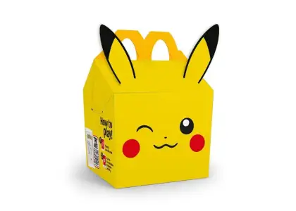Mc Donalds Singapore Cooks Up Pikachu Themed Happy Meal