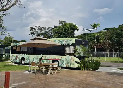 This Resort Hotel Lets You Stay in a Repurposed Bus