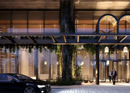 Artyzen Singapore Entrance Drop Off Rendering