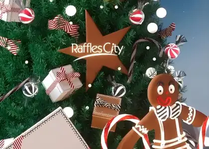 Raffles City Singapore Jo Malone London Unveils Luxurious Christmas Tree