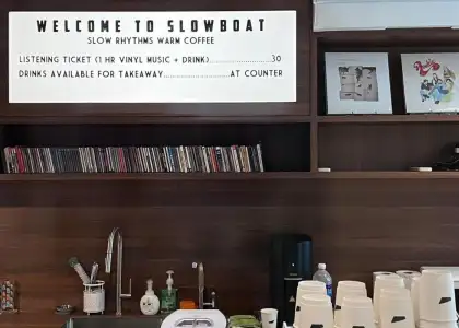 Spend a Slow Afternoon at Singapores First Vinyl Listening Cafe