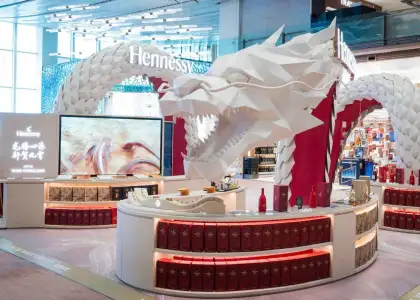 Welcome the Year of the Dragon at Hennessys Pop up Store at Changi Airport