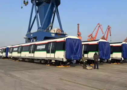 New Trains for Singapore North South and East West MRT Lines Arrive