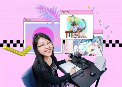 Singaporean Illustrator Desti