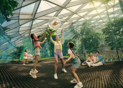 Jewel Changi Airport Bounce Challenge