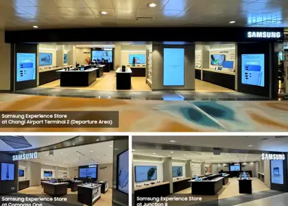 Samsung Unveils Three New Experience Stores in Singapore
