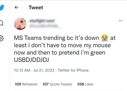 Netizens Floods Twitter With Hilarious Reactions to MS Teams Outage