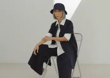 Singapores 66 year old Model Ong Bee Yan Launches Fashion Collection