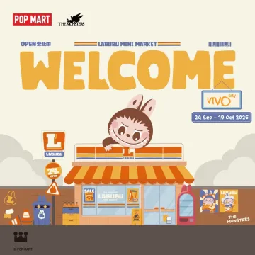 LABUBU Mini Market at Vivo City Sky Park