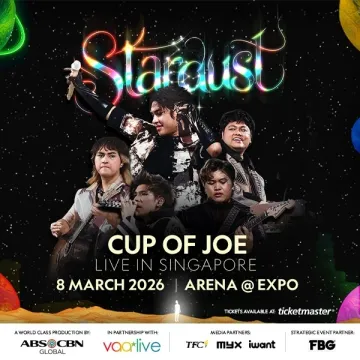 Cup of Joe Stardust Live in Singapore KV