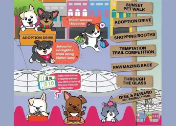Clarke Quay Is Hosting ‘CQ Furkids Fiesta’ for Pets This March 23
